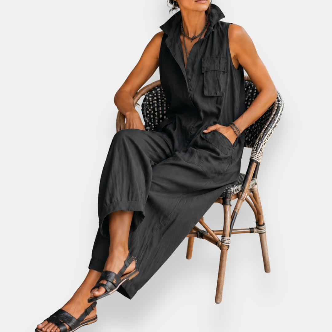 Maja | Luftig jumpsuit med afslappet pasform