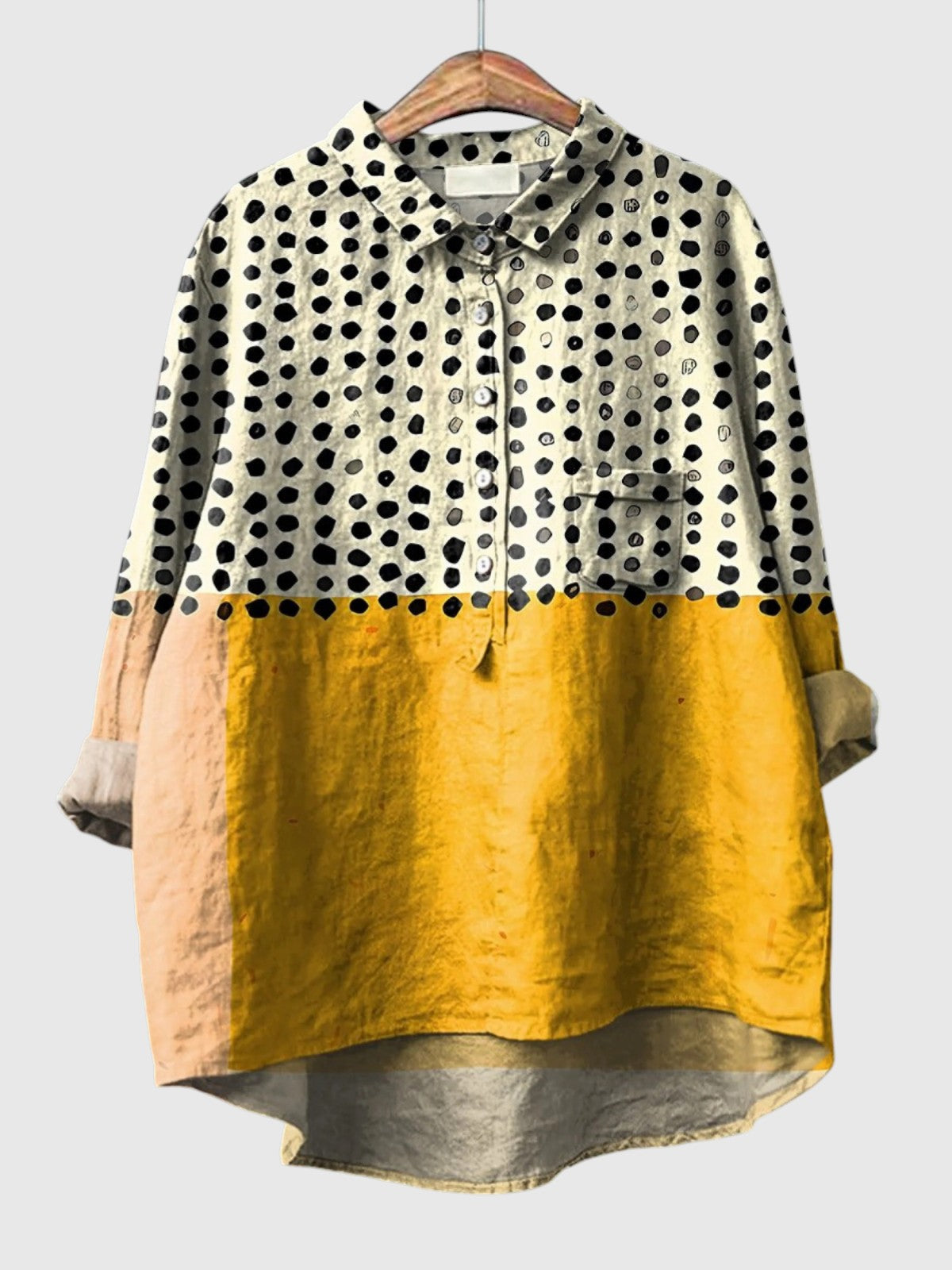 Olivia | Moderne linnedskjorte