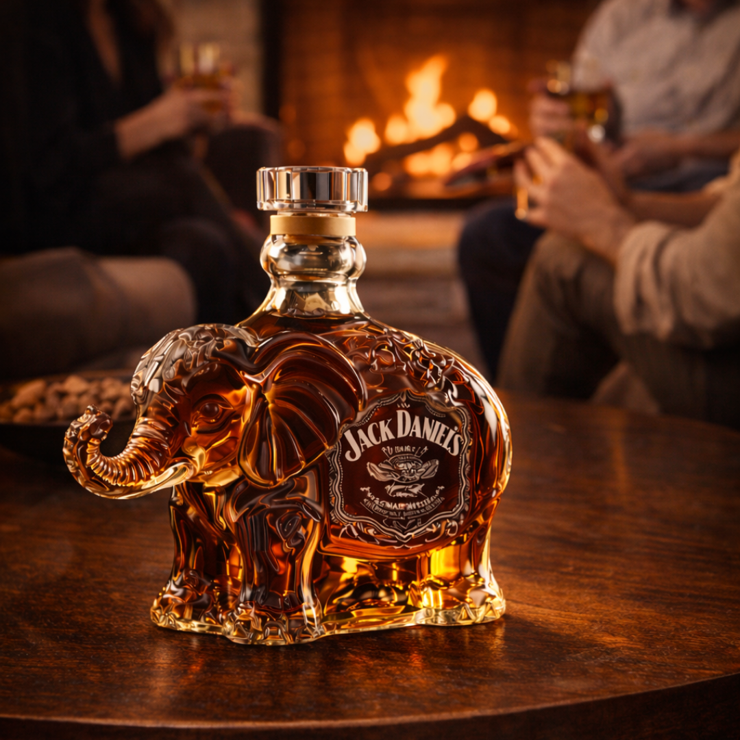 Whiskykaraf – Elefantudgave – billede 9