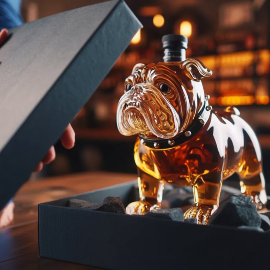 Whiskyflaske – Bulldog, 500 ml – billede 5