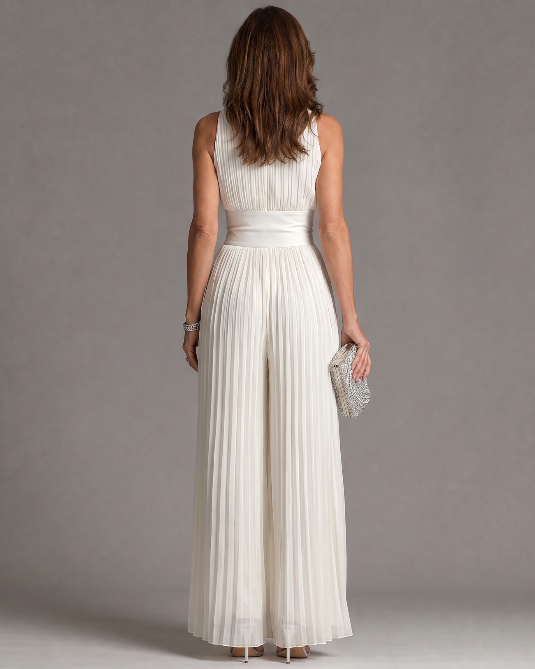 Zakira | Elegant plisseret jumpsuit