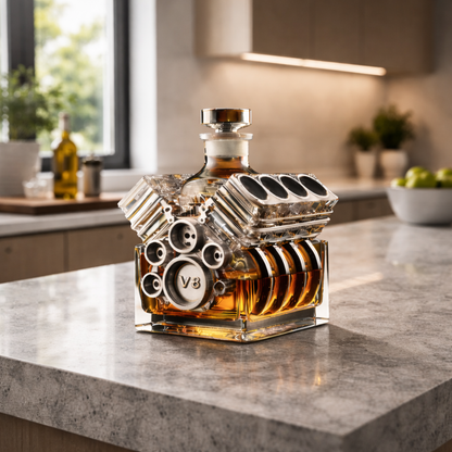 Whiskyflaske – Motorcykel, 500 ml – billede 2