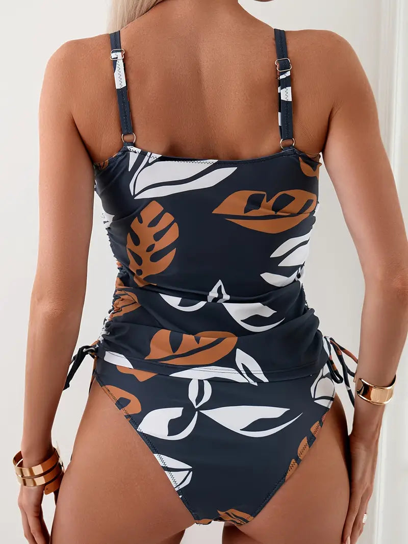 Ingrid | Flatterende tankini med justerbar pasform