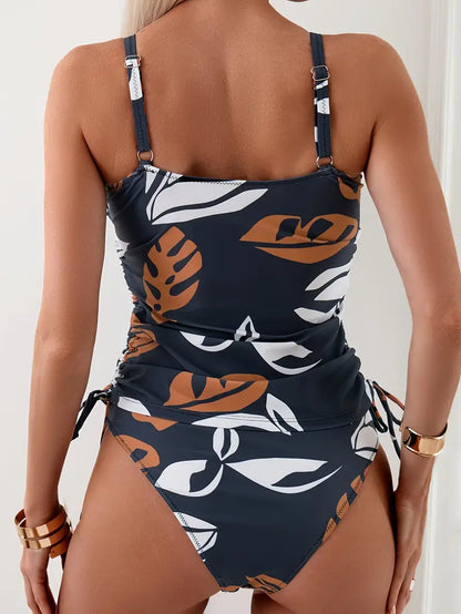 Ingrid | Flatterende tankini med justerbar pasform