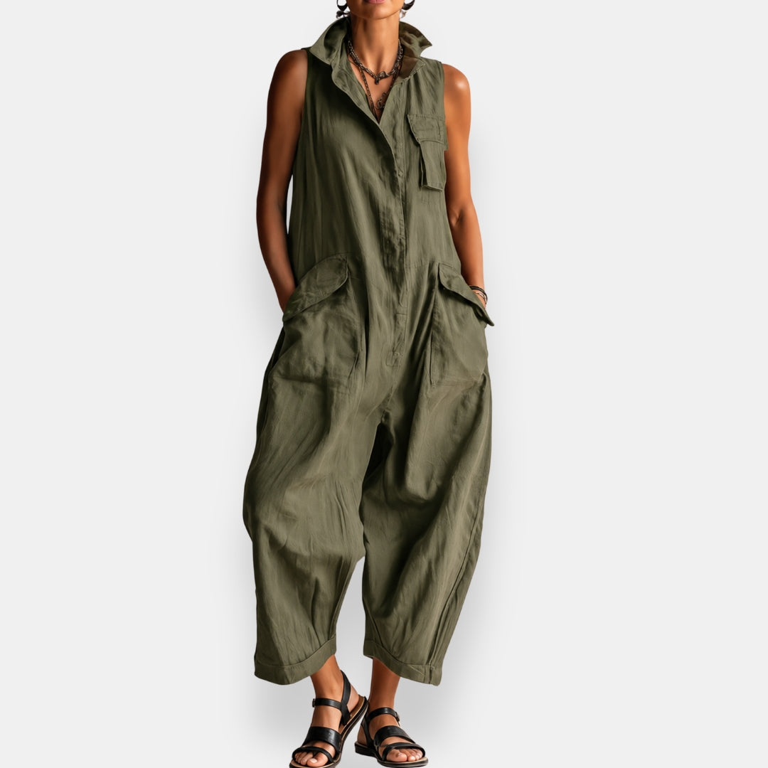 Maja | Luftig jumpsuit med afslappet pasform