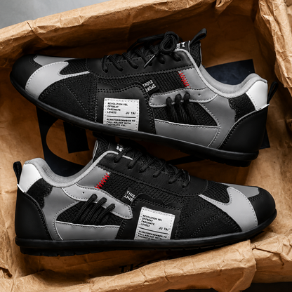 Mads | Retro sneakers med markante farveblokke