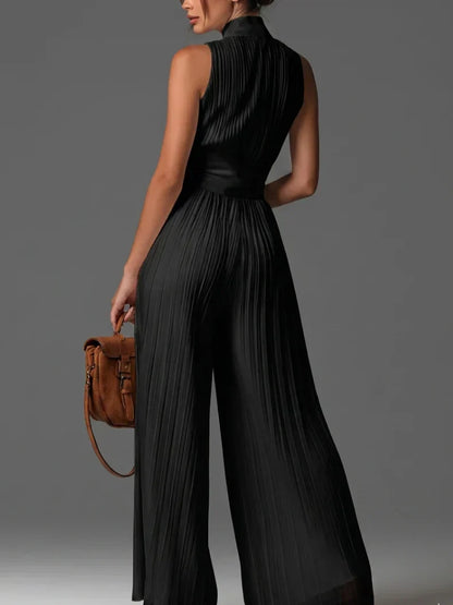 Zakira | Elegant plisseret jumpsuit