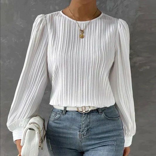 Annete | Elegant satinbluse