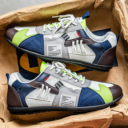 Mads | Retro sneakers med markante farveblokke