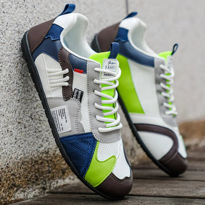 Mads | Retro sneakers med markante farveblokke