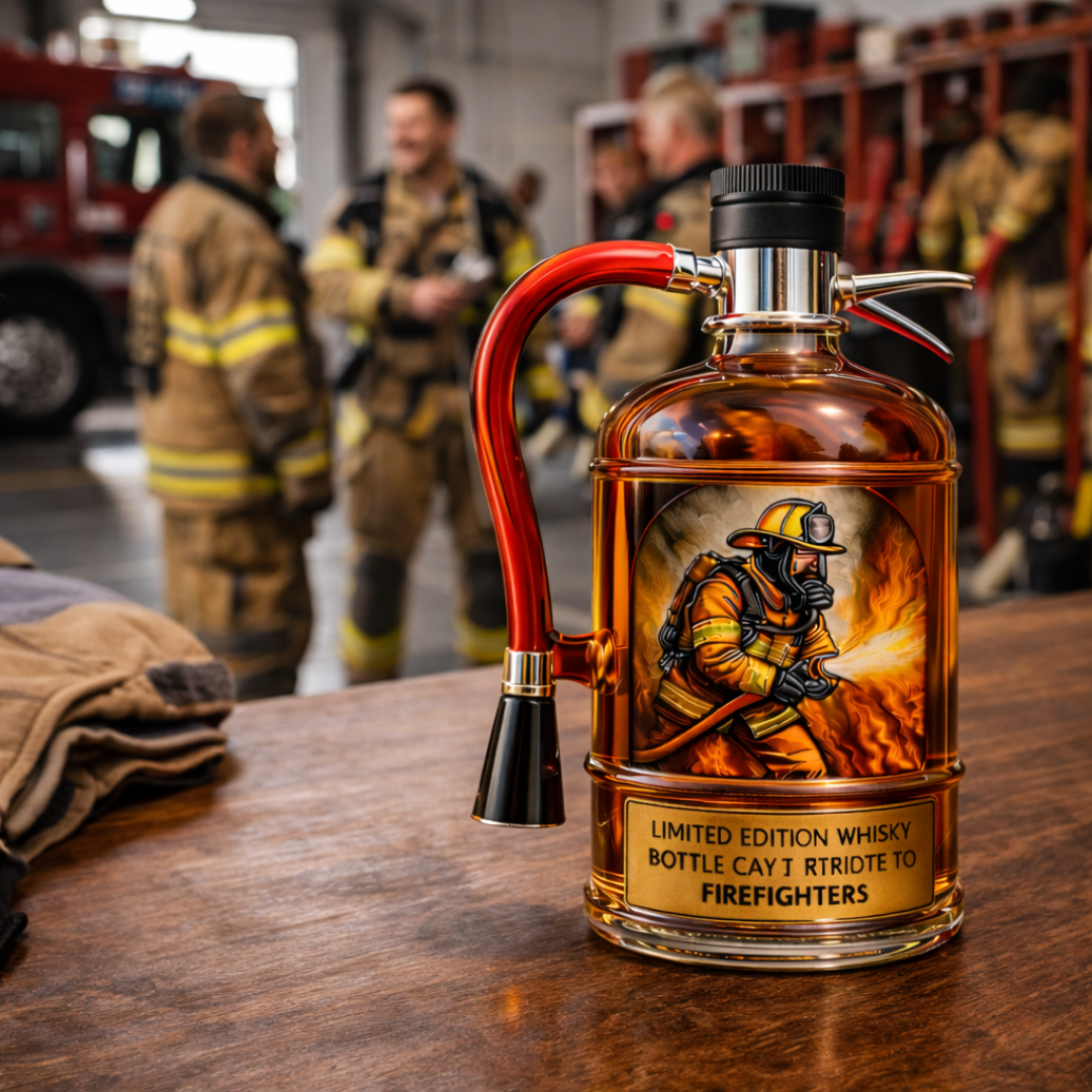 Whiskyflaske – Brandslukker, 500 ml – billede 2