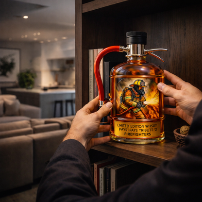 Whiskyflaske – Brandslukker, 500 ml – billede 5
