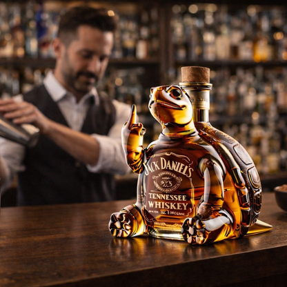 Whiskyflaske – Skildpadde, 500 ml – billede 7