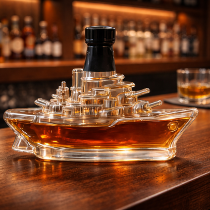 Whiskyflaske – Marineudgave, 500 ml – billede 6