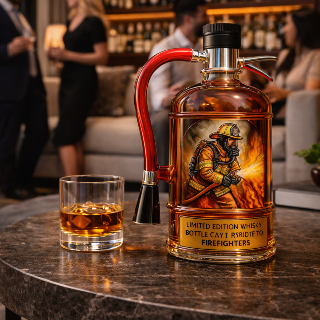 Whiskyflaske – Brandslukker, 500 ml – billede 7