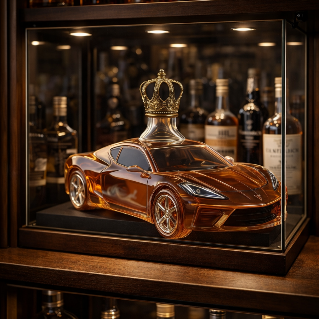 Whiskyflaske – Corvette-udgave, 500 ml – billede 3