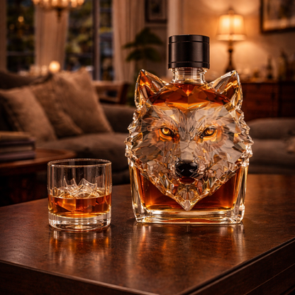 Whiskyflaske – Ulvehoved, 500 ml – billede 1