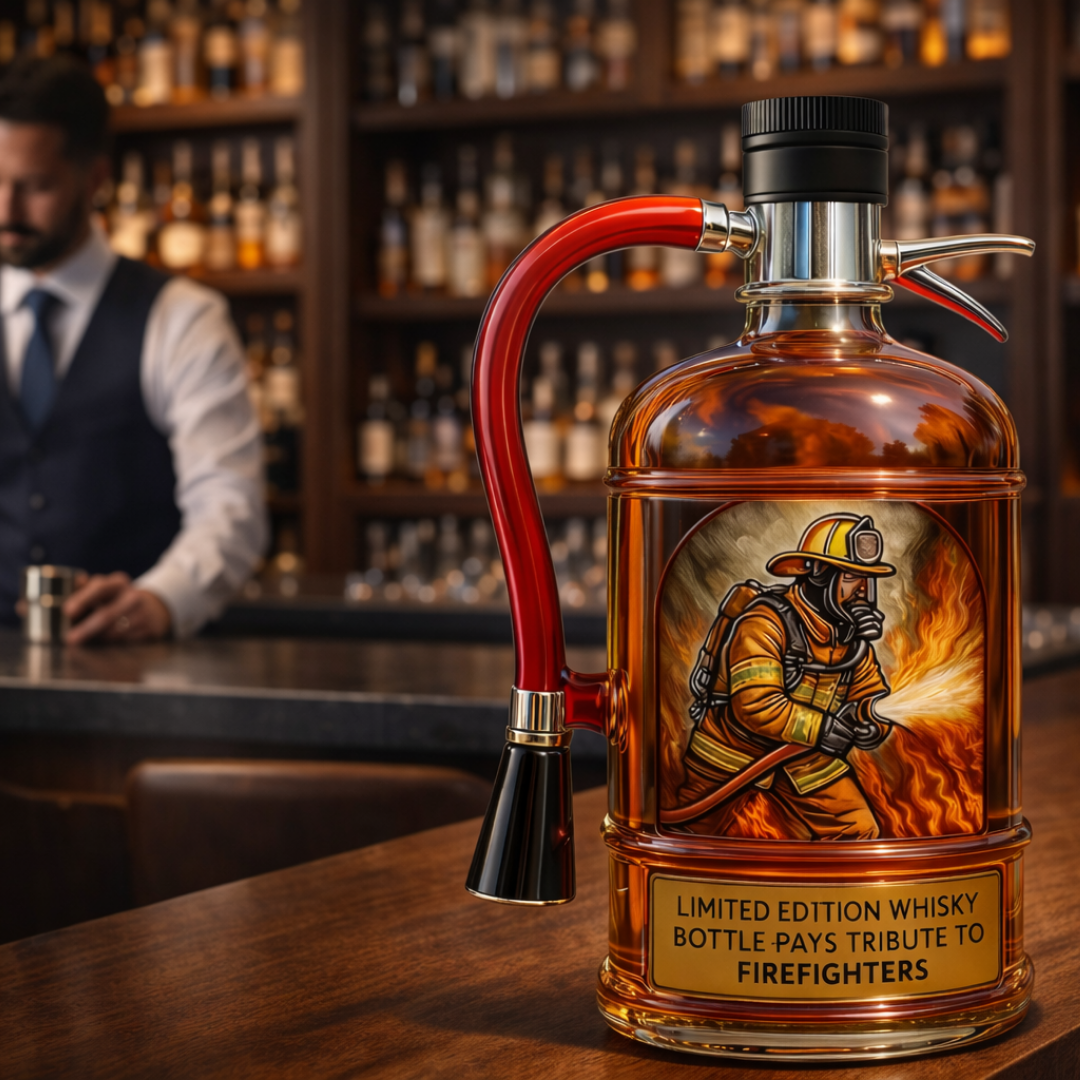 Whiskyflaske – Brandslukker, 500 ml – billede 6
