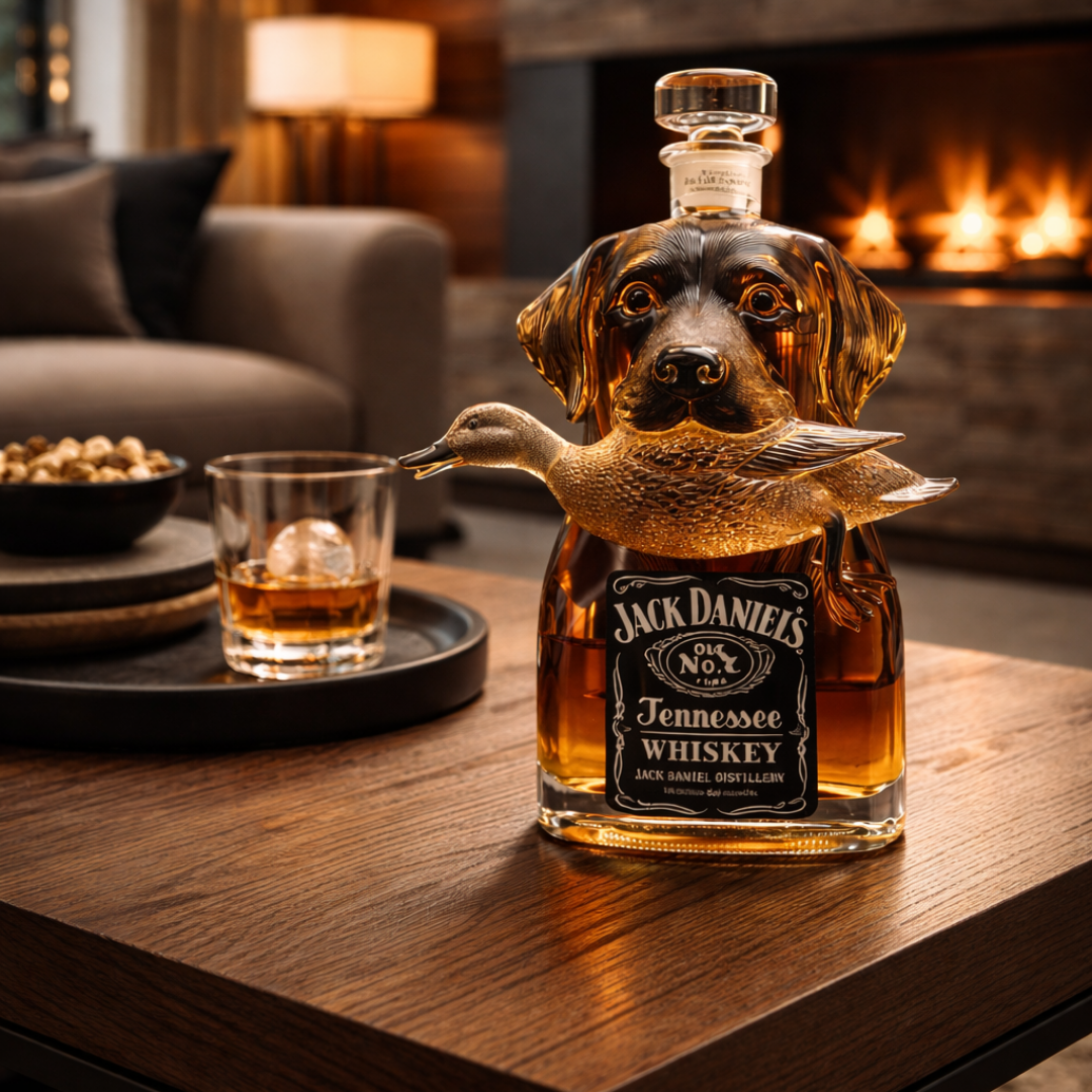 Whiskyflaske – Vildgås, 500 ml – billede 3