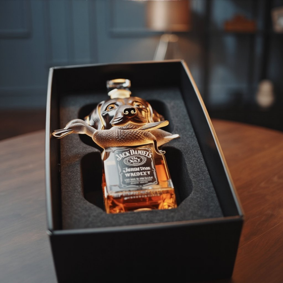 Whiskyflaske – Vildgås, 500 ml – billede 4