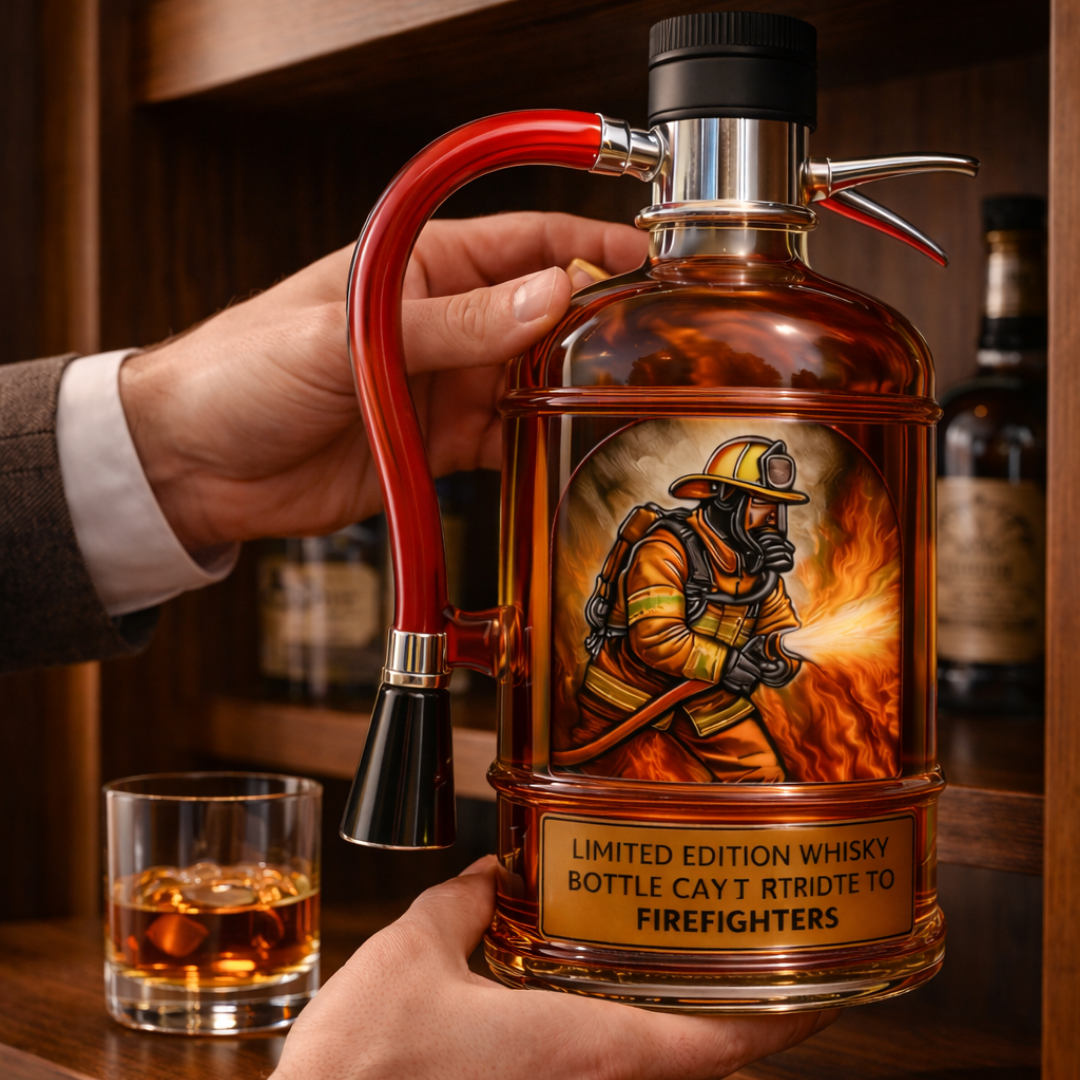 Whiskyflaske – Brandslukker, 500 ml – billede 8