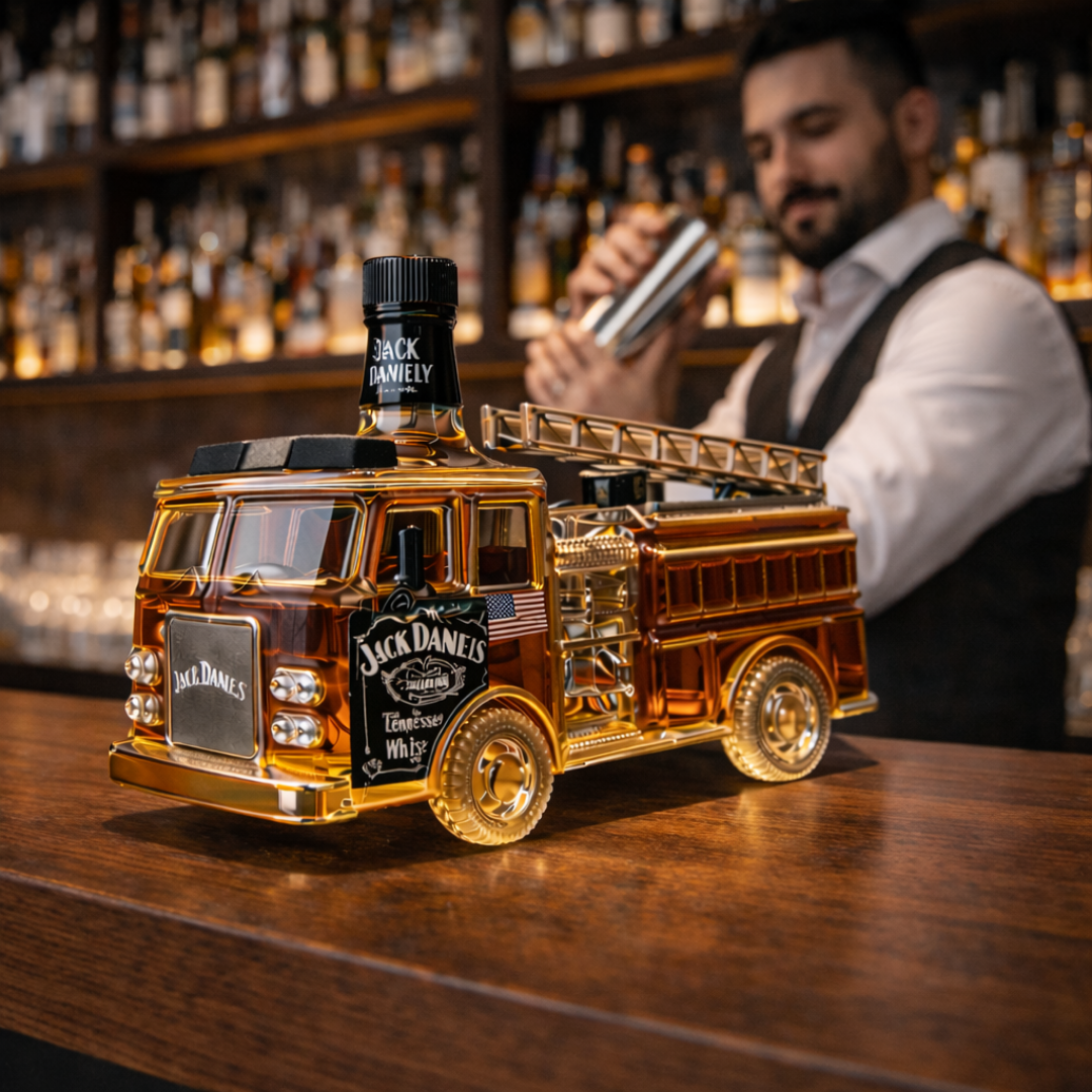 Whiskyflaske – Brandbil, 500 ml – billede 6