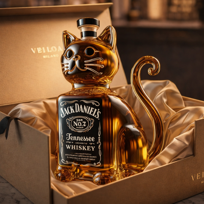 Whiskyflaske – Kat, 500 ml – billede 5