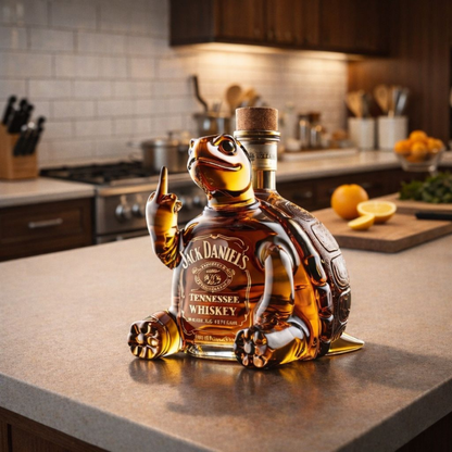Whiskyflaske – Skildpadde, 500 ml – billede 5