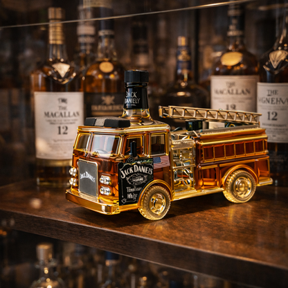 Whiskyflaske – Brandbil, 500 ml – billede 3