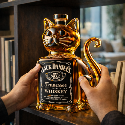 Whiskyflaske – Kat, 500 ml – billede 7