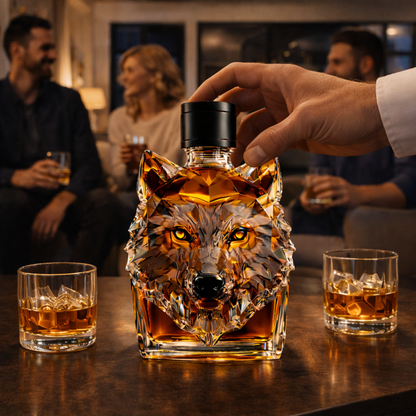 Whiskyflaske – Ulvehoved, 500 ml – billede 7