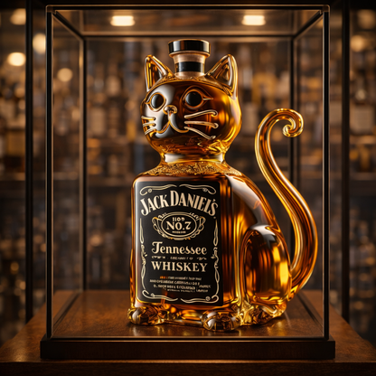Whiskyflaske – Kat, 500 ml – billede 8