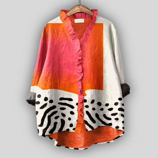 Mia | Afslappet bluse med elegant udtryk