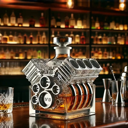 Whiskyflaske – Motorcykel, 500 ml – billede 1