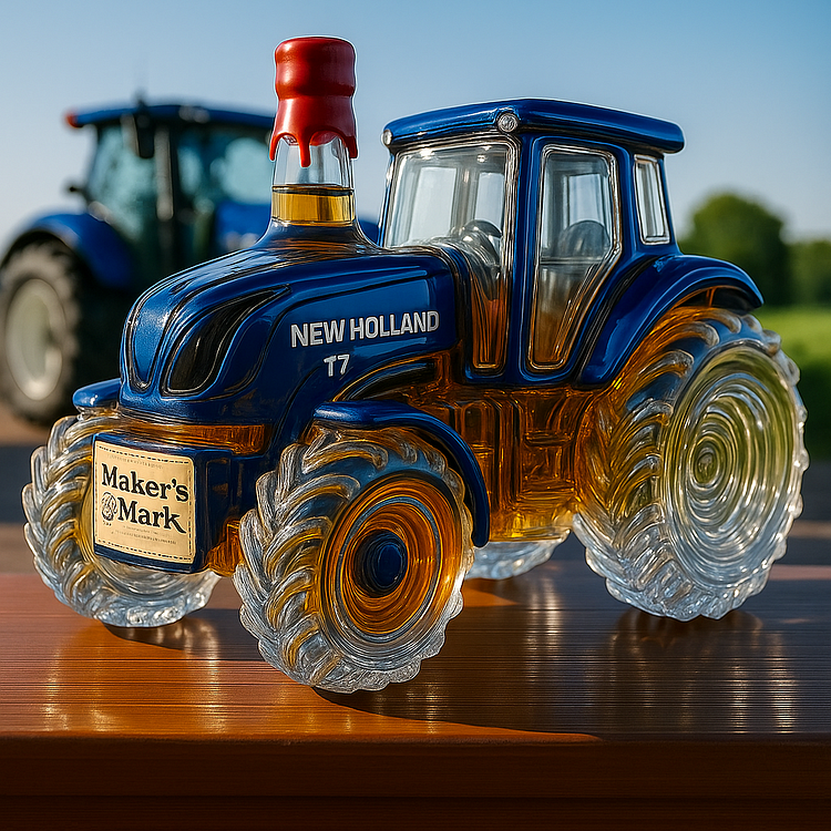 Whiskykaraf – Traktorudgave – billede 4