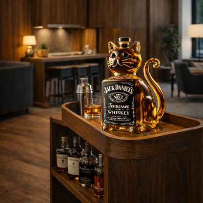 Whiskykaraf – Katteudgave – billede 5
