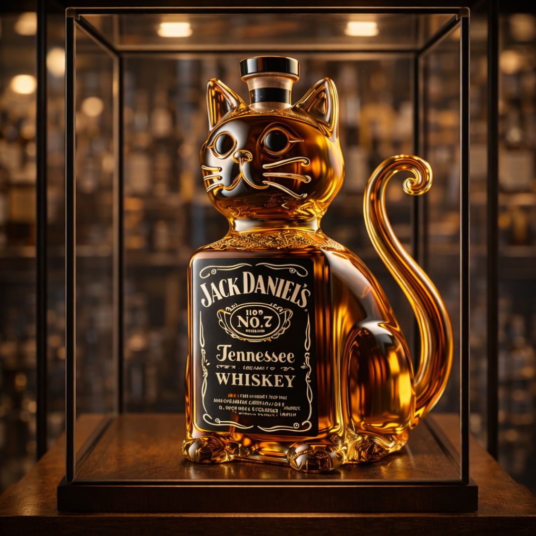 Whiskykaraf – Katteudgave – billede 9