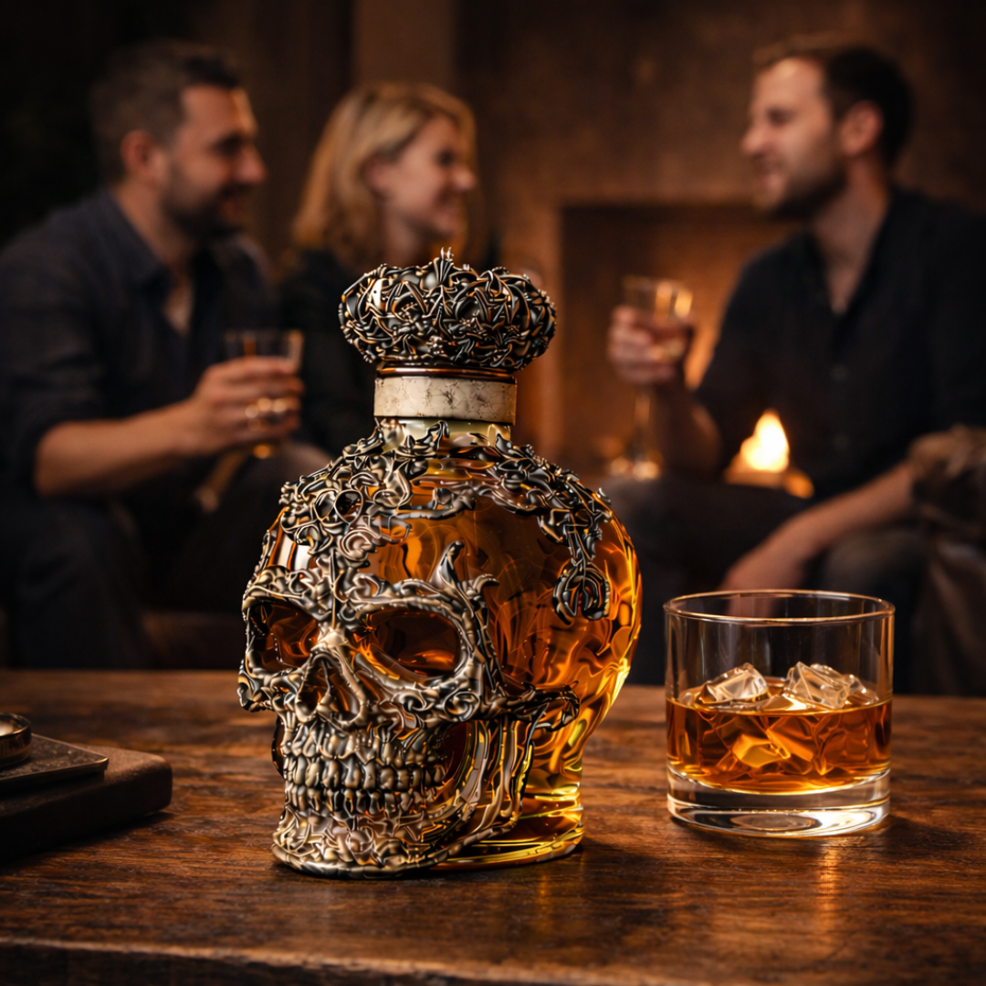 Whiskykaraf – Kranieudgave – billede 3