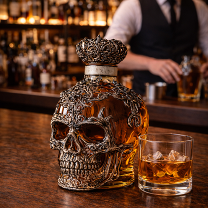 Whiskykaraf – Kranieudgave – billede 4