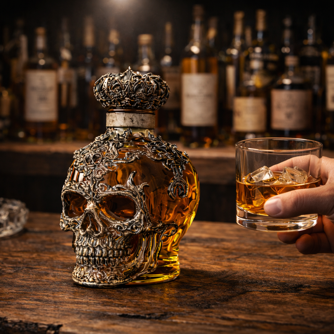 Whiskykaraf – Kranieudgave – billede 5