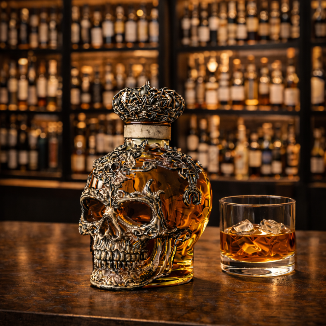 Whiskykaraf – Kranieudgave – billede 6