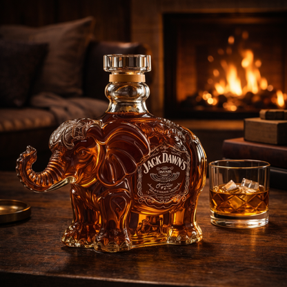 Whiskykaraf – Elefantudgave – billede 7