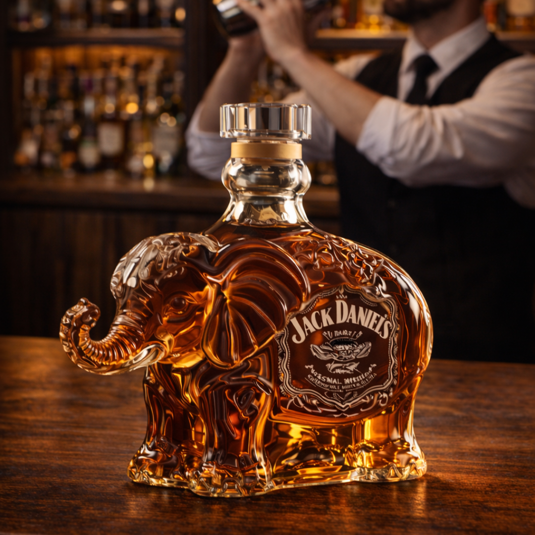 Whiskykaraf – Elefantudgave – billede 8