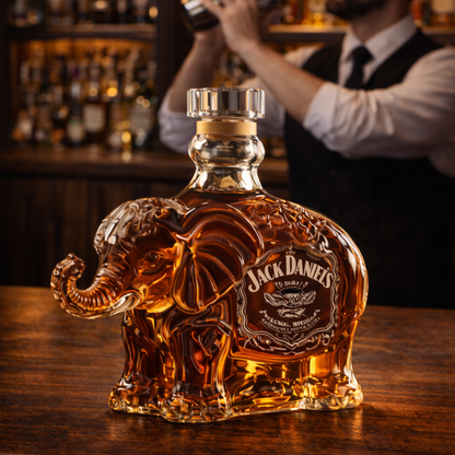Whiskykaraf – Elefantudgave – billede 8