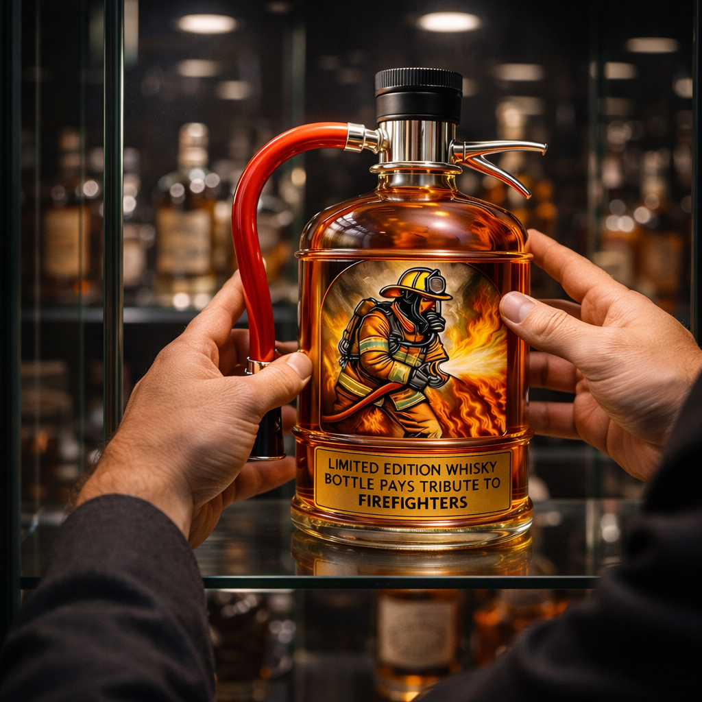 Whiskykaraf – Brandslukker – billede 3