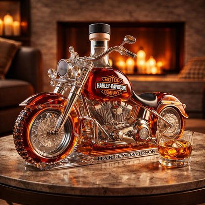 Whiskykaraf – Harley-Davidson-udgave – billede 1