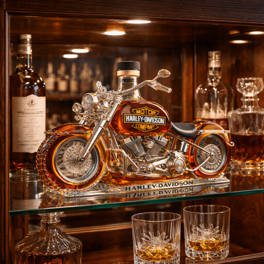 Whiskykaraf – Harley-Davidson-udgave – billede 2