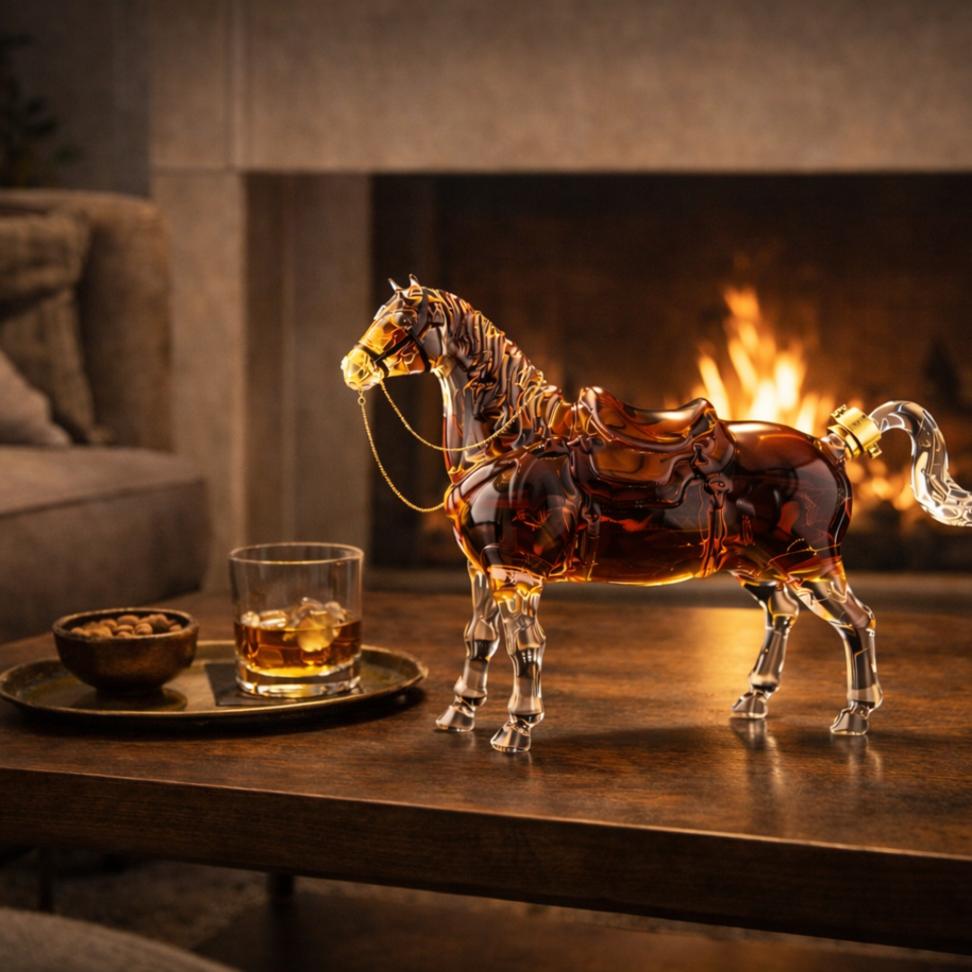 Whiskykaraf – Hest – billede 5