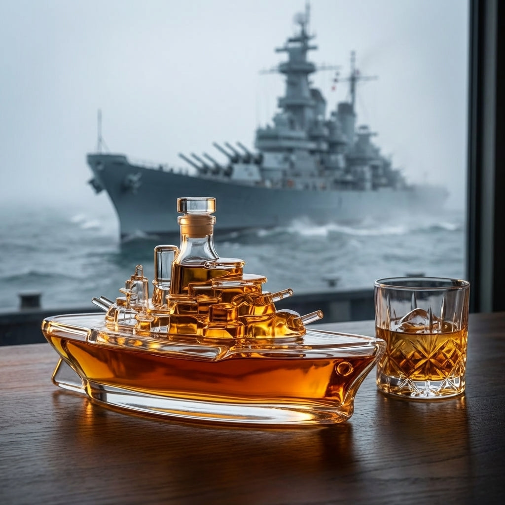 Whiskykaraf – Marineudgave – billede 2
