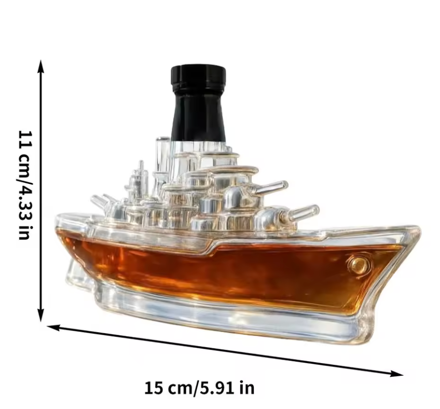 Whiskykaraf – Marineudgave – billede 4